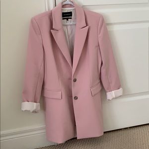 Something Navy Pink Blazer